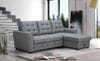 Gabby 2 Seater Chaise Lounge with Sofabed + Storage Thumbnail Main