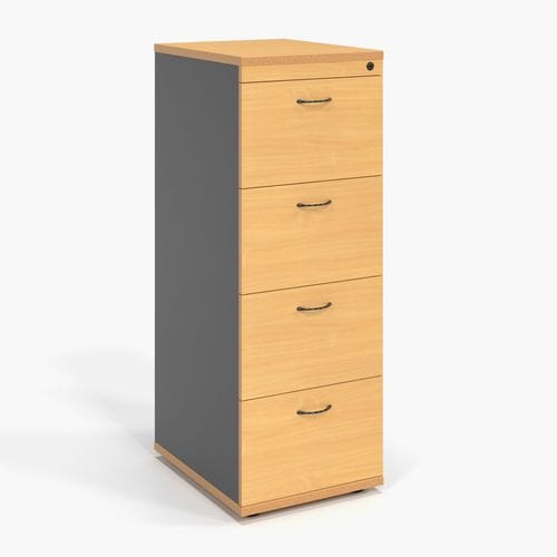Rapid Worker 4 Draw Filing Cabinet Main