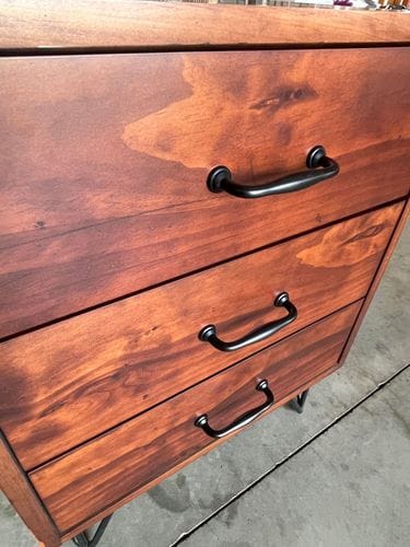 Hairpin 3 Drawer Bedside Related