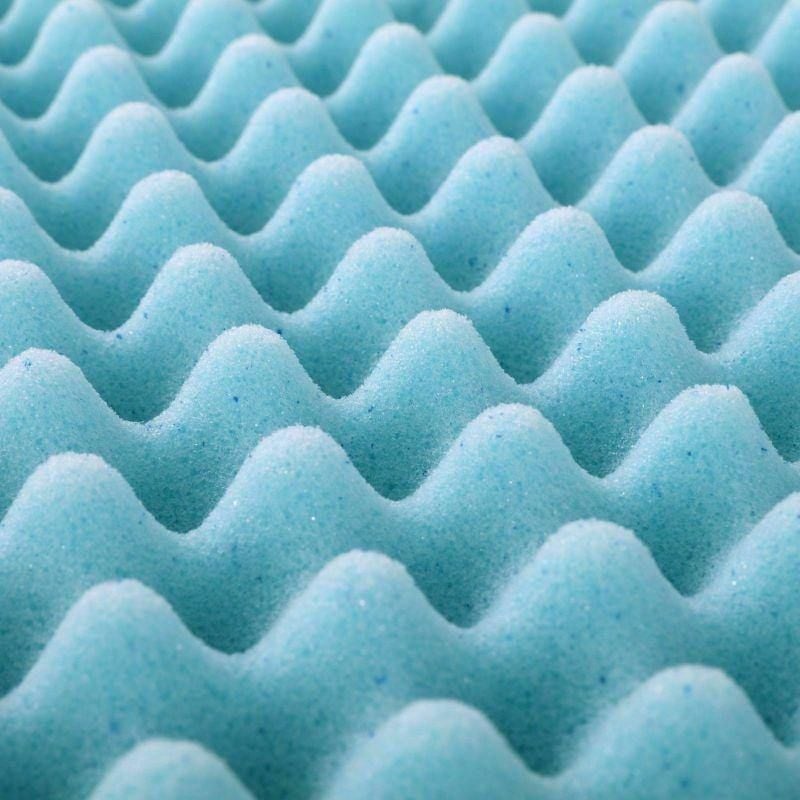 King Single Enviro Gel Infused Memory Foam Overlay - Convoluted Related King Single Enviro Gel Infused Memory Foam Overlay - Convoluted Related