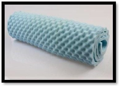 King Enviro Gel Infused Memory Foam Overlay - Convoluted Main King Enviro Gel Infused Memory Foam Overlay - Convoluted Main