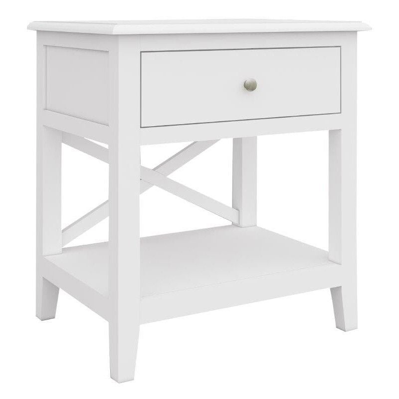 Hampton Side Table With Shelf