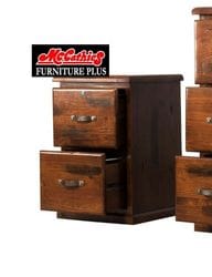 Fitzroy 2 Drawer Filing Cabinet