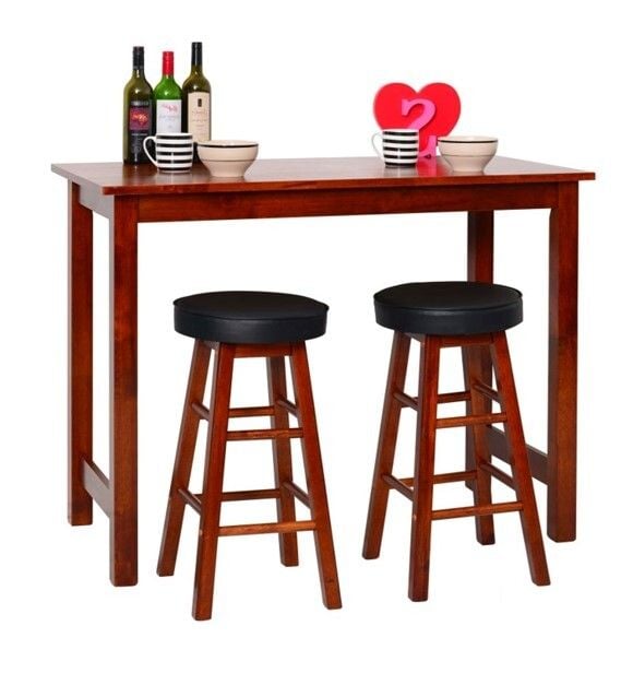 Sushi / Delta Timber Bar Table