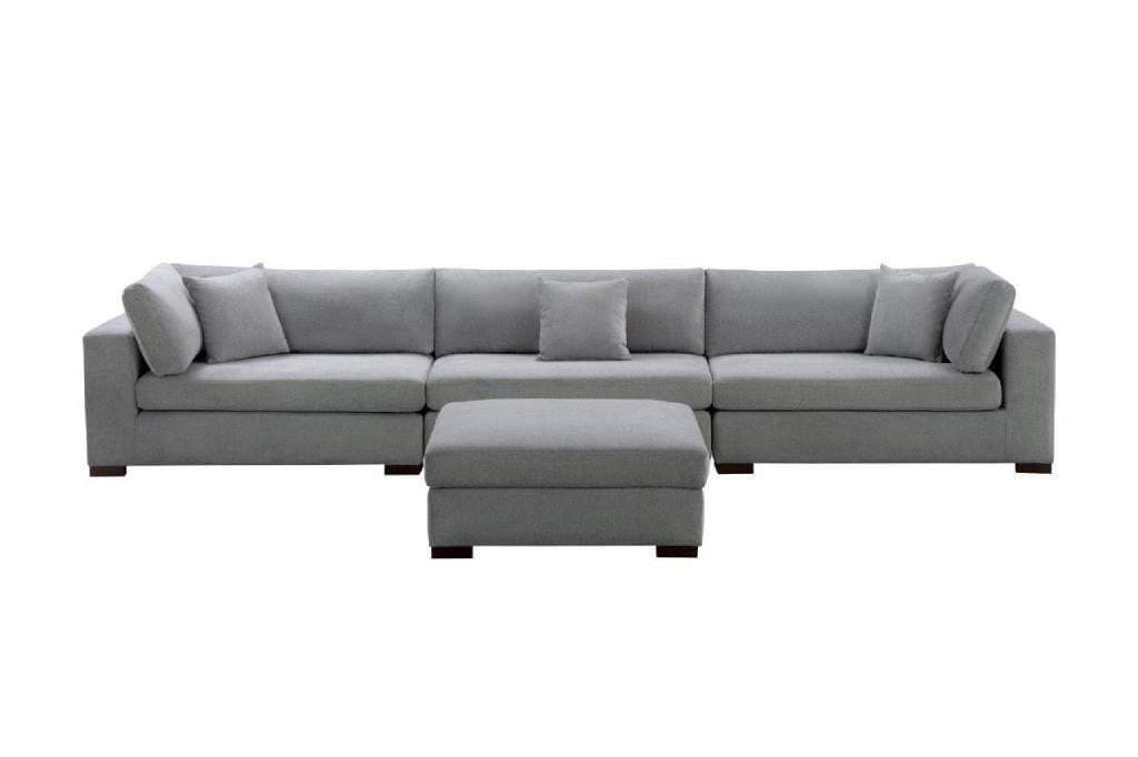 Cameo 5 Seater Modular Lounge w/ Storage Ottoman
