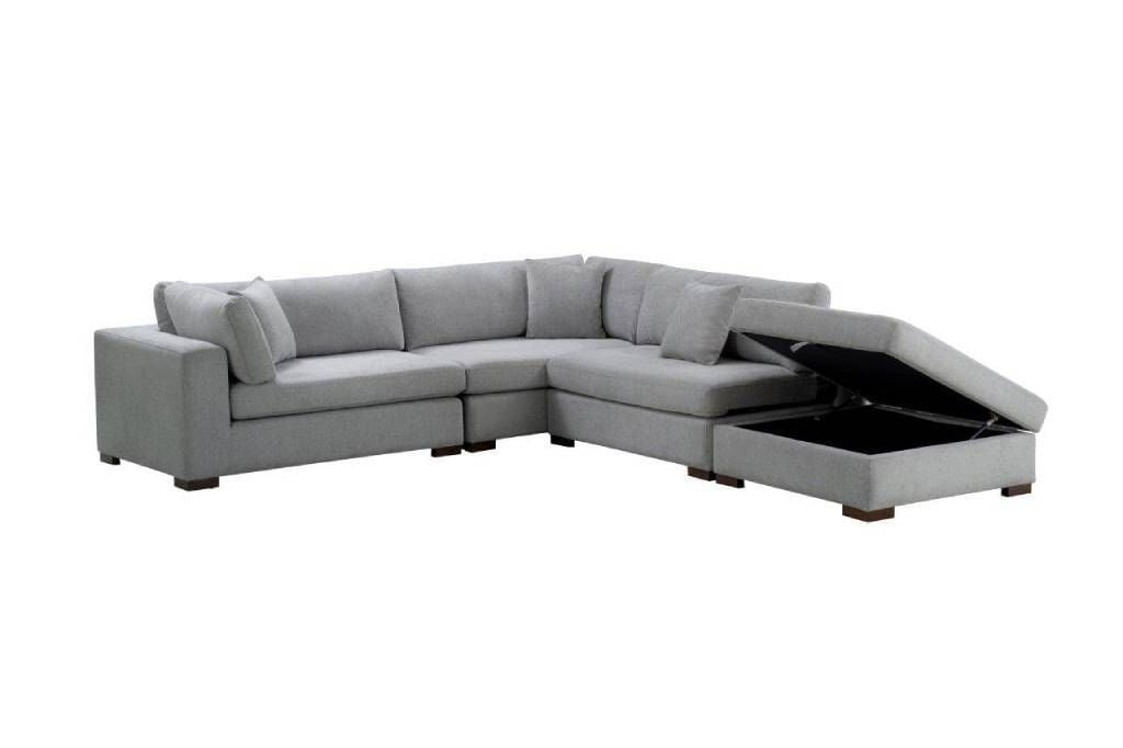 Cameo 5 Seater Modular Lounge w/ Storage Ottoman Related Cameo 5 Seater Modular Lounge w/ Storage Ottoman Related