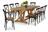 Foundry 9 Piece Dining Suite with Foundry Chairs Thumbnail Main
