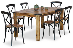 Foundry 7 Piece Dining Suite - Foundry Chairs