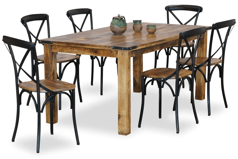 Foundry 7 Piece Dining Suite - Foundry Chairs Main Foundry 7 Piece Dining Suite - Foundry Chairs Main