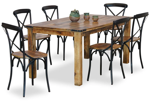 Foundry 7 Piece Dining Suite - Foundry Chairs Main