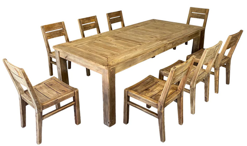 Norfolk 9 Piece Dining Suite - Extension Table Main