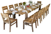 Norfolk 13 Piece Dining Suite with Extension Table Thumbnail Main