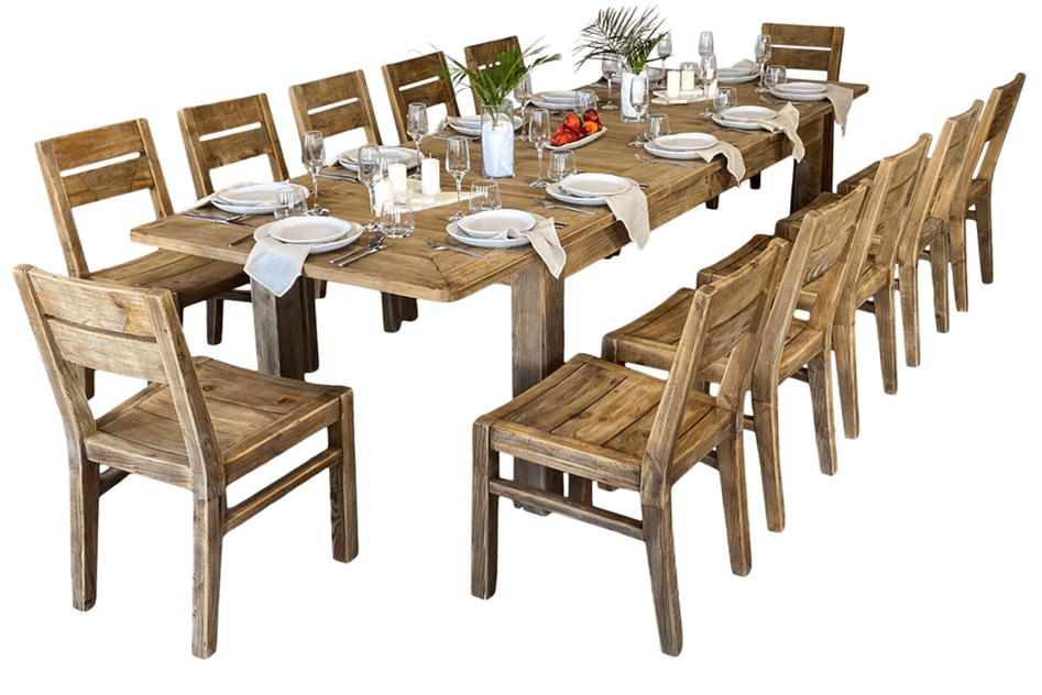 Norfolk 13 Piece Dining Suite with Extension Table