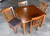 Oxford 5 Piece Dining Suite with Bond Chairs Thumbnail Main