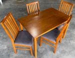 Bond 5 Piece Dining Suite with Park Lane Chairs