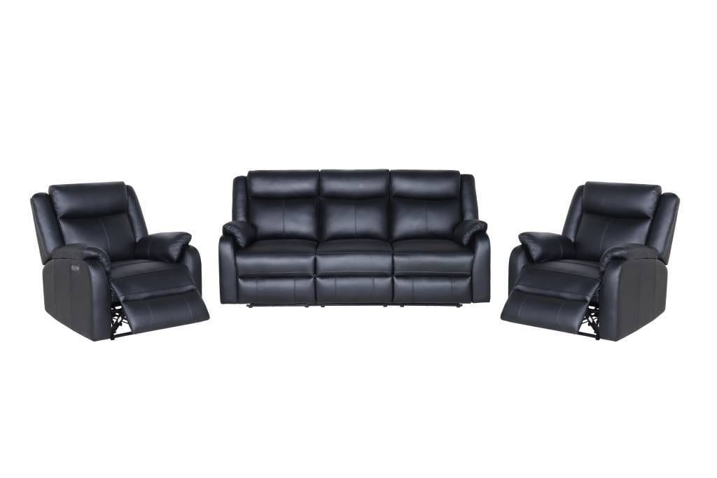 Pinnacles 3 Seater Electric Leather Lounge Suite Related