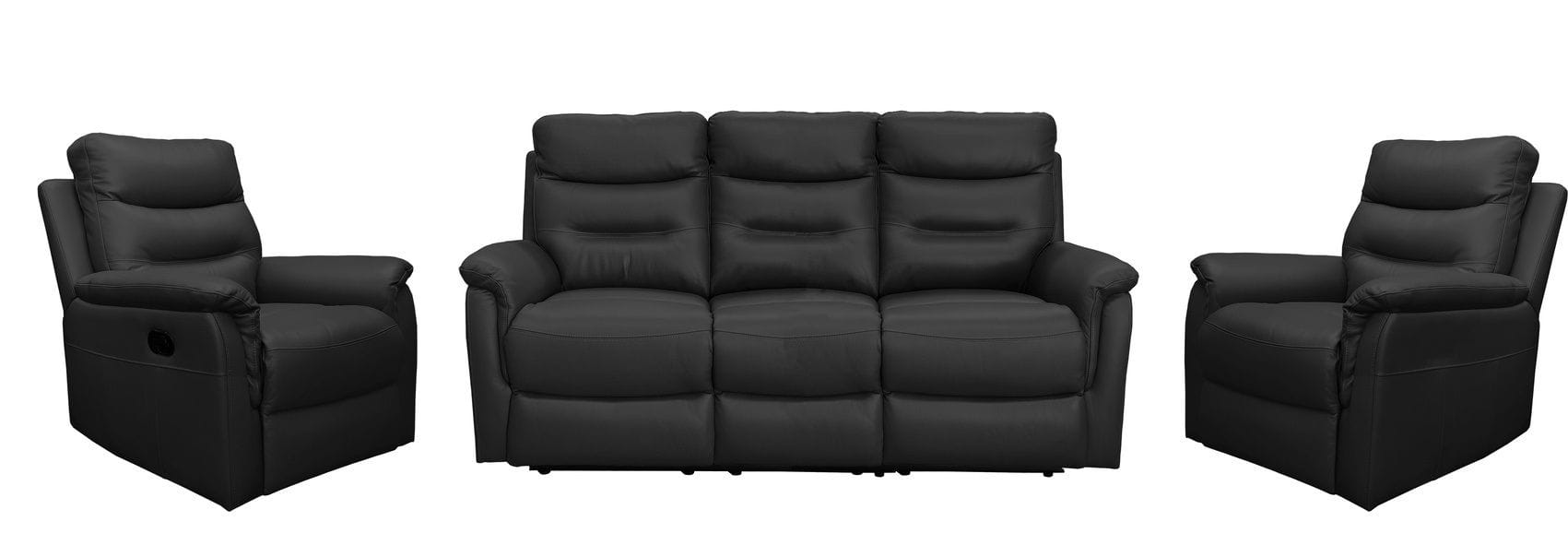 Milano 3 Seater Leather Reclining Lounge Suite Related