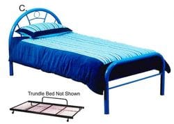 Ernie Single Bed with Trundle