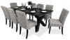 Sussex 9 Piece Dining Suite - Waffle Chair Thumbnail Main