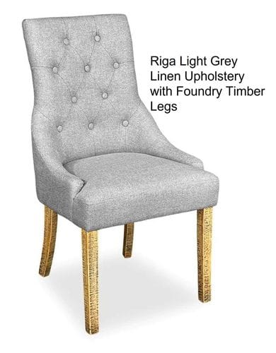 Foundry 5 Piece Round Dining Suite - Riga Chairs Related