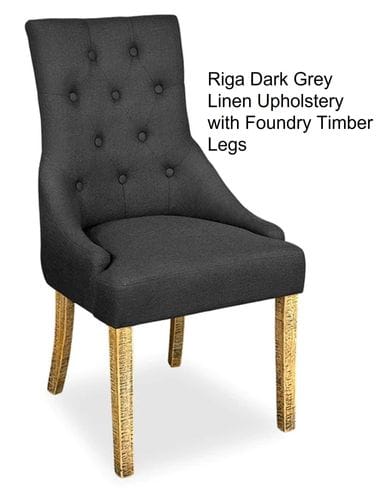 Foundry 5 Piece Round Dining Suite - Riga Chairs Related