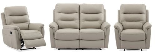 Milano 2 Seater Leather Reclining Lounge Suite Related