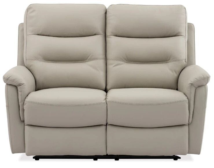 Milano 2 Seater Leather Reclining Lounge