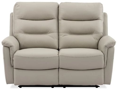 Milano 2 Seater Leather Reclining Lounge Main