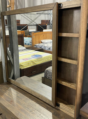 Sedona/Harmony Dresser with Storage Mirror Related