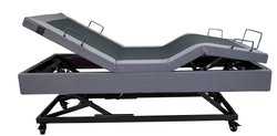 ErgoAdjust Care Split Queen Adjustable Bed with Companion Bed
