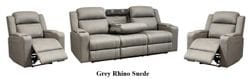 Academy 3 Seater Electric Reclining Lounge Suite