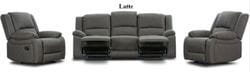 Captain 3 Seater Reclining Lounge Suite