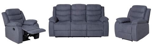 Apollo 3 Seater Reclining Lounge Suite Main
