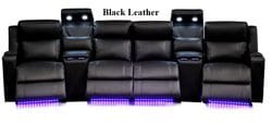 Academy Leather Home Theatre Lounge