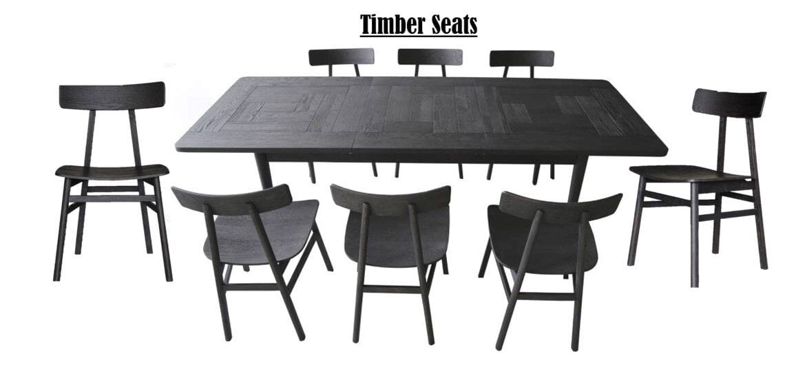 Patchwood 9 Piece Dining Suite - Extension Table