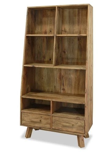 Norfolk Bookcase with Drawers Main