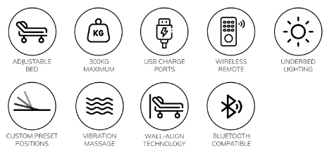 SmartFlex 2 Adjustable Bed - King Single Related SmartFlex 2 Adjustable Bed - King Single Related