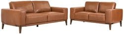 Camin 2 + 3 Seater Leather Sofa Set