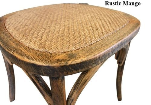 Crossback Dining Chair - Rattan Seat Related