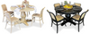 Bristol 5 Piece Dining Suite with Paris Chairs - 1200mm Thumbnail Main