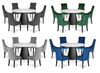 Inspire 7 Piece Dining Suite with Riga Chairs Thumbnail Main
