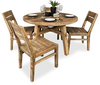 Norfolk 5 Piece Round Dining Suite - 1200mm Thumbnail Main
