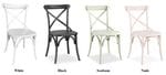 Crossback Dining Chair - Timber Seat