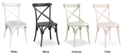 Crossback Dining Chair - Timber Seat Main