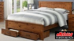 Houston Queen Bed with Drawers