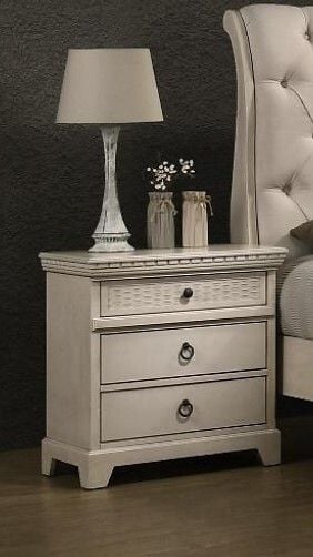 Sausalito 3 Drawer Bedside