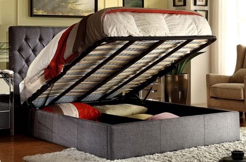 Cameo Gas Lift Queen Bed Main