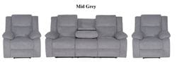 Rancher 3 Seater Reclining Lounge Suite
