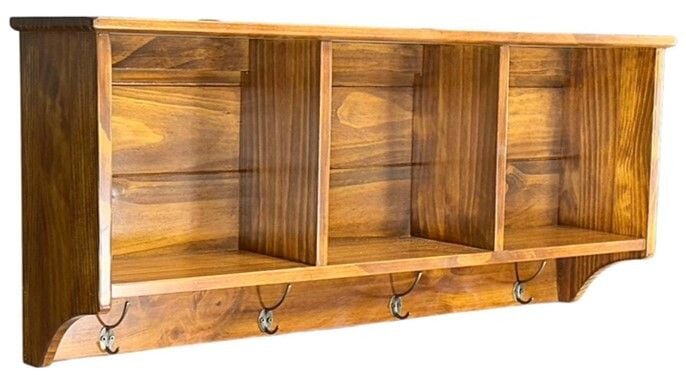 Jamaica Way Coat Hooks with Shelf