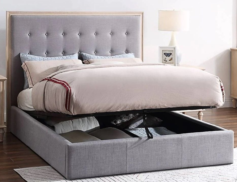 Webster King Gas Lift Bed